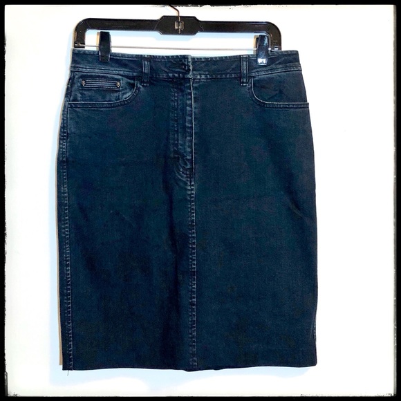 The Kooples - denim skirt size 2 - Picture 1 of 3